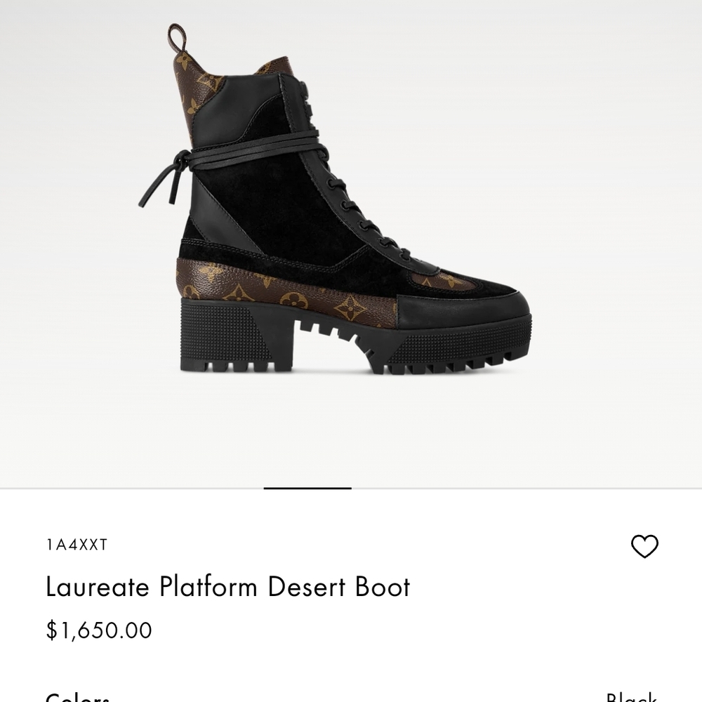 Louis Vuitton Combat Boots - Picture 7 of 7